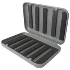 Коробка для приманок для рыбалки HELIOS HS-ZY-041 16х13х3см серый