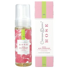 Crimean Queen мусс для умывания "Тонизирующий" с экстрактами розы и фиалки, 170 г