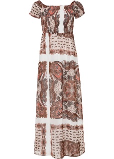 Платье макси с рисунком Bonprix