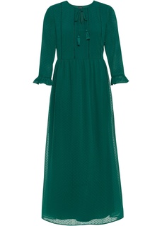 Платье макси с кружевом Bonprix