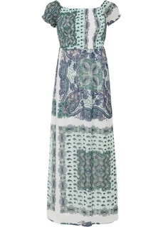 Платье макси с рисунком Bonprix