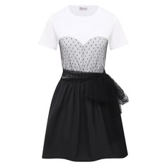 Хлопковое платье REDVALENTINO