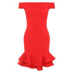 Платье из вискозы Alexander McQueen
