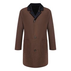 Двустороннее пальто из смеси шерсти и кашемира Brunello Cucinelli
