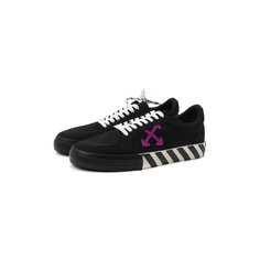 Текстильные кеды Vulcanized Off-White