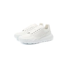 Кожаные кроссовки Court trainer Alexander McQueen