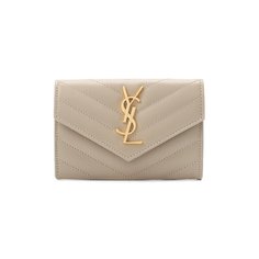 Кожаный кошелек Monogram Saint Laurent