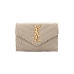 Кожаный кошелек Monogram Saint Laurent