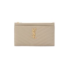 Кожаный футляр для документов Saint Laurent