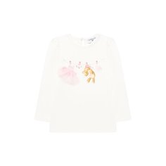 Хлопковый лонгслив Monnalisa