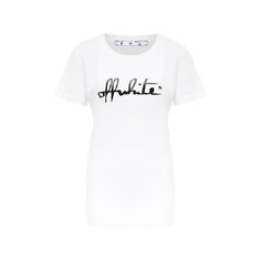 Хлопковая футболка Off-White