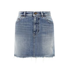 Джинсовая юбка Saint Laurent