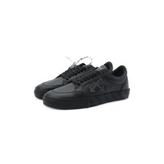 Кожаные кеды Vulcanized Off-White
