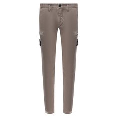 Хлопковые брюки-карго Stone Island