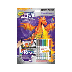 Набор для творчества Crayola Color Alive Раскраска "Замки и Драконы"