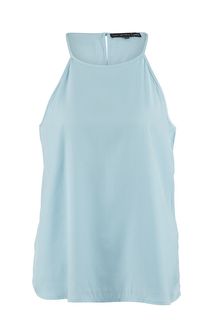 Голубой топ в бельевом стиле Love Republic