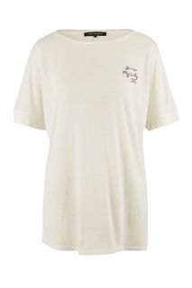 Футболка свободного кроя с блестящей нитью Love Republic