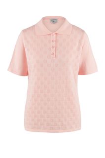 Трикотажная футболка поло с короткими рукавами Vera Moni