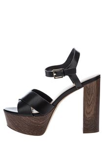 Черные босоножки на платформе Aldo