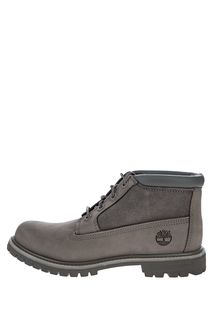 Демисезонные ботинки из нубука, замши и гладкой кожи Timberland