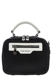 Маленькая кожаная сумка со съемным плечевым ремнем Fiato Dream