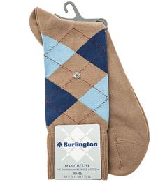Хлопковые носки в клетку Burlington