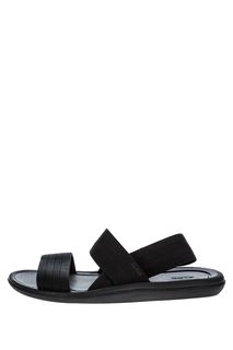 Текстильные сандалии черного цвета Aldo