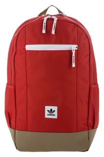 Вместительный текстильный рюкзак с одним отделом на молнии Adidas Originals