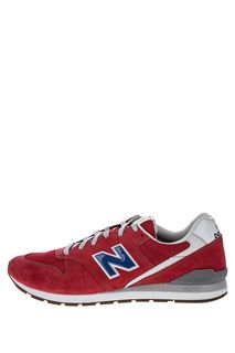 Замшевые кроссовки красного цвета 996 New Balance