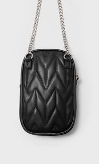 Stradivarius Сумка Для Смартфона С Плечевым Ремнем Женская Коллекция Черный 103