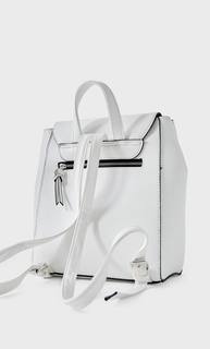 Stradivarius Рюкзак С Застежкой Женская Коллекция Белый 103