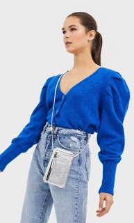 Stradivarius Сумка Для Смартфона С Плечевым Ремнем Женская Коллекция Серый 103