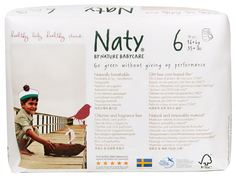 Подгузники Naty размер 6 (от 16+ кг) 18 шт.