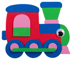 Аппликация Дрофа-Медиа Паровозик