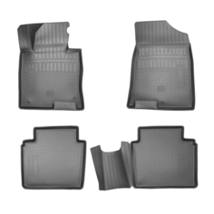 Коврик салона резиновый, комплект, 4шт. Hyundai-KIA арт. R8130D4001