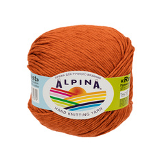 Пряжа ALPINA RENE TWIST цвет 03 рыжий 10 мотков