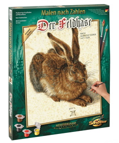 Набор для рисования "Заяц" по мотивам Альбрехта Дюрера, 40х50 см. 1/6 Schipper