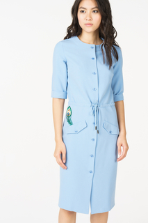 Платье женское Fashion.Love.Story. 18PS1188 голубое 42 RU