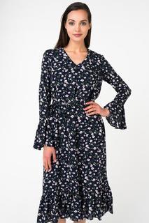 Платье женское Fashion.Love.Story. 18SP1189DBLFL синее 40 RU