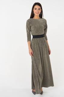 Вечернее платье женское Fashion.Love.Story. 17NY1173SLGD золотистое 40 RU