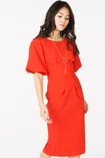 Платье женское Fashion.Love.Story. 17AW1003 красное 42 RU