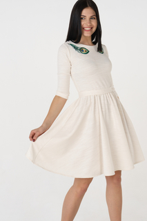 Платье женское Fashion.Love.Story. 18PS1172 белое 42 RU