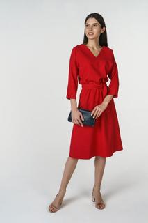 Вечернее платье женское LA VIDA RICA D81007 красное 44 RU