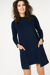 Платье женское Fashion.Love.Story. 17AW1182DBL синее 46 RU