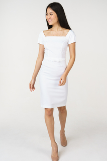 Платье женское LA VIDA RICA 5900 белое 48 RU