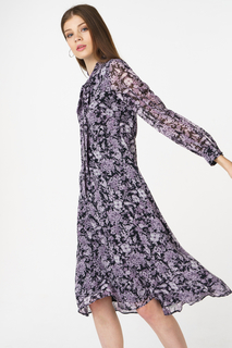 Платье женское adL 12433604000 фиолетовое 46 RU