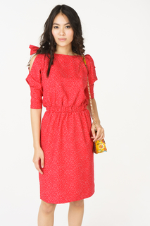 Платье женское LA VIDA RICA D71028 красное 44 RU