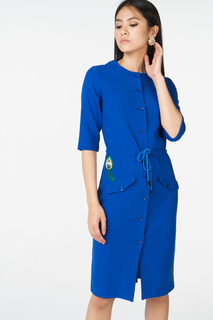 Платье женское Fashion.Love.Story. 18PS1188 синее 44 RU