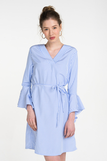 Платье женское ICHI 20109014 голубое L