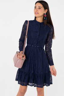 Вечернее платье женское Y.A.S 26013504 синее M